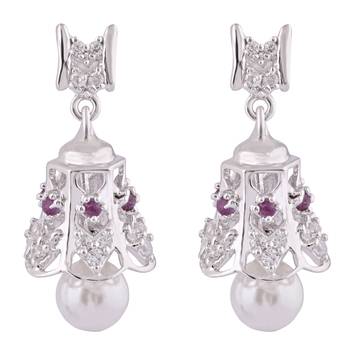 Minimal Vibes Silver Earrings-ERMX015 1
