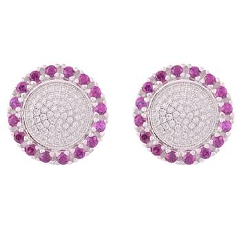 Haze Colorfil Silver Studs-ERMX001 1