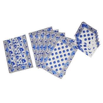 Christmas Special Cotton Table Runner Tapestry With 6 Piece of Table Placemats (Size: Runner:72 X 12, Mats:18 X 12 Inch) 5
