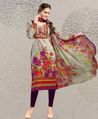 Multicolor floral print cotton salwar 1