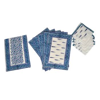 Home & Kitchen Decorative Table Runner With 6 Piece of Table Place Mats (Size: Runner:72 X 12, Mats:18 X 12 Inch) 4