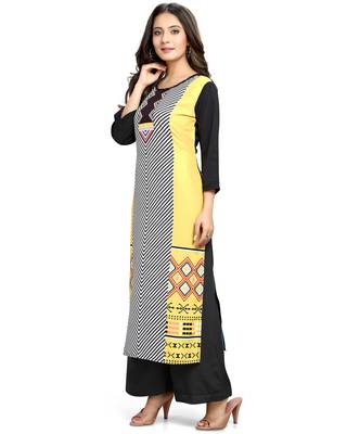 White printed cotton ethnic-kurtis 3