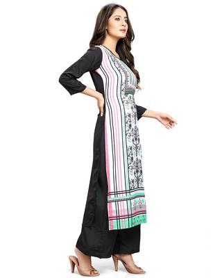 White printed cotton ethnic-kurtis 4