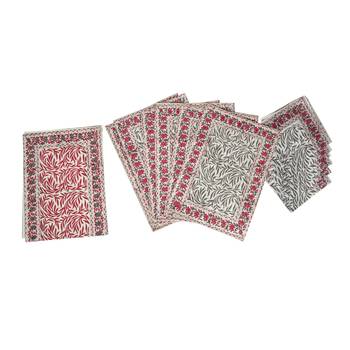 New Year Special Cotton Holidays Table Runner Table Cloth With Table Mats (Size: Runner:72 X 12, Mats:18 X 12 Inch) 4