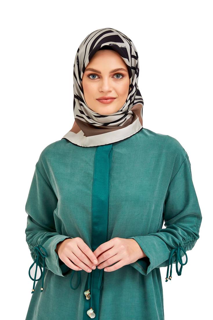 JSDC Occasion Wear Crepe Silk Printed Square Scarf Hijab For Women