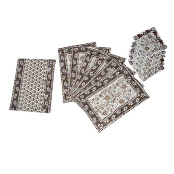 Table Runner for Living Room Table Christmas Special Runner With 6 seater Mats (Size:Runner:72 X 12, Mats:18 X 12 Inch) 4