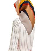 JSDC Women's Crepe Silk Printed Square Hijab Scarves Dupatta