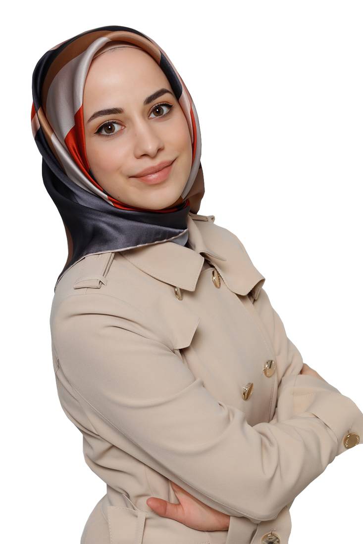 JSDC Women's Daily Wear Smoothy Silk Printed Square Hijab Scarves Dupatta