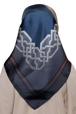 Women's Modest Wear Crepe Silk Printed Scarf Hijab Dupatta 3