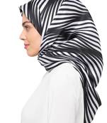 JSDC Women's Crepe Silk Animal Printed Scarf Hijab Dupatta