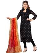 Black Georgette  Lagging