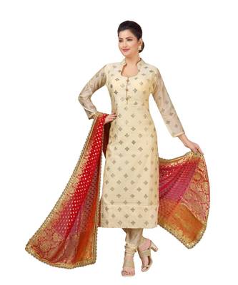 Cream Georgette  Lagging 2