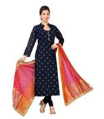 Blue Georgette  Lagging