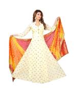 Cream Georgette  Lagging