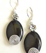 Semi-precious Agates Stone Earrings