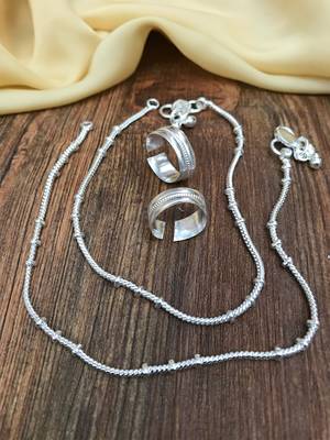 Silver anklets 2