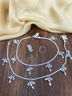 Silver anklets 2