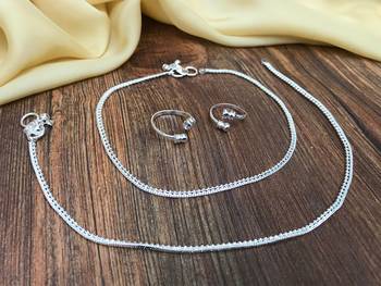 Silver anklets 1