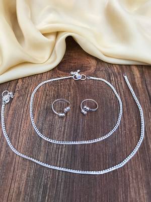 Silver anklets 3