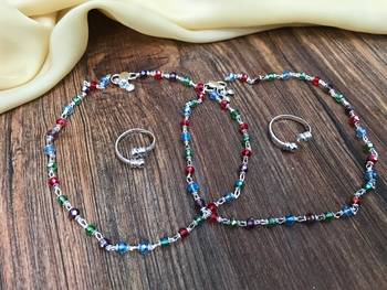Silver anklets 1