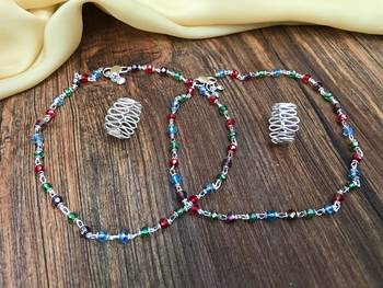 Silver anklets 1