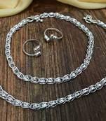 Silver anklets