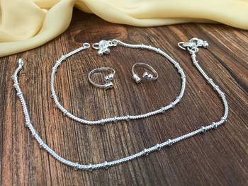 Silver anklets 2