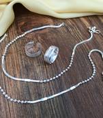 Silver anklets