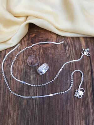 Silver anklets 2