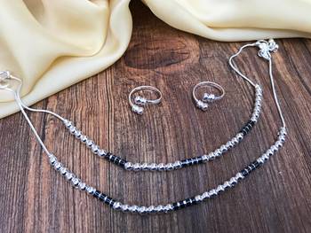 Silver anklets 1
