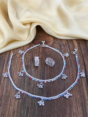 Silver anklets 2