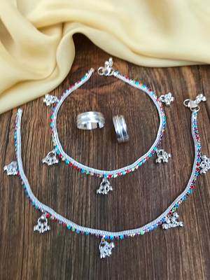 Silver anklets 2
