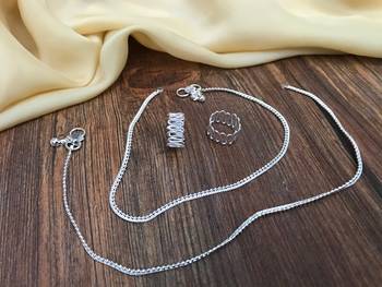 Silver anklets 1