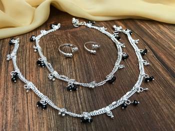 Silver anklets 1