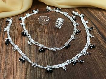 Silver anklets 1