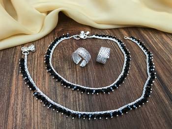 Silver anklets 1
