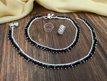Silver anklets 1