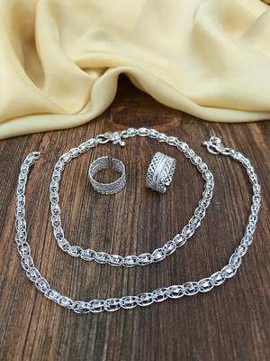 Silver anklets 1