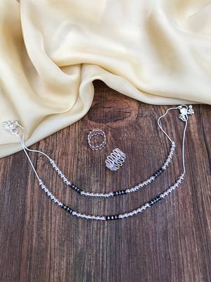 Silver anklets 1