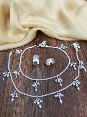 Silver anklets 2