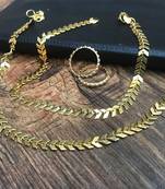 Gold anklets
