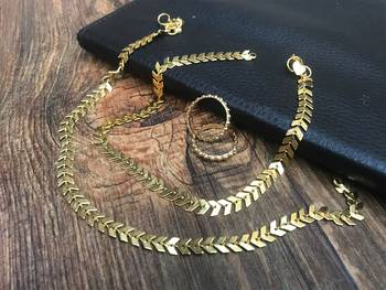 Gold anklets 2