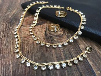 Gold anklets 1