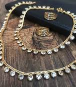 Gold anklets