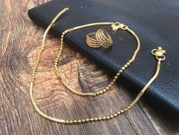 Gold anklets 1