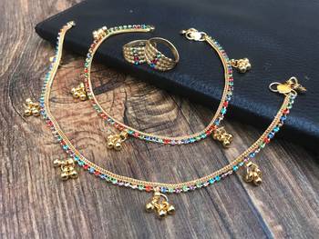 Multicolor anklets 2