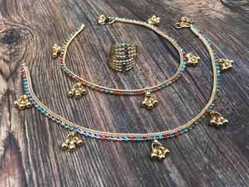 Multicolor anklets 4