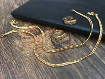 Gold anklets 2