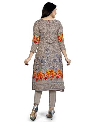 Multicolor floral print cotton poly salwar 4