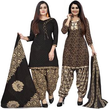 Multicolor floral print cotton poly salwar 1